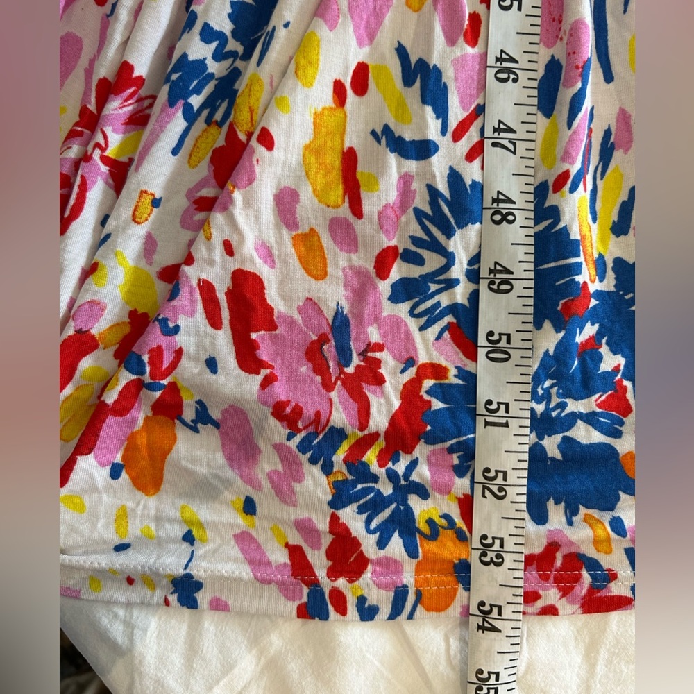 COSABELLA Floral Maxi Dress Built in Bra Lounge Sleep‎ S - Picture 10 of 11